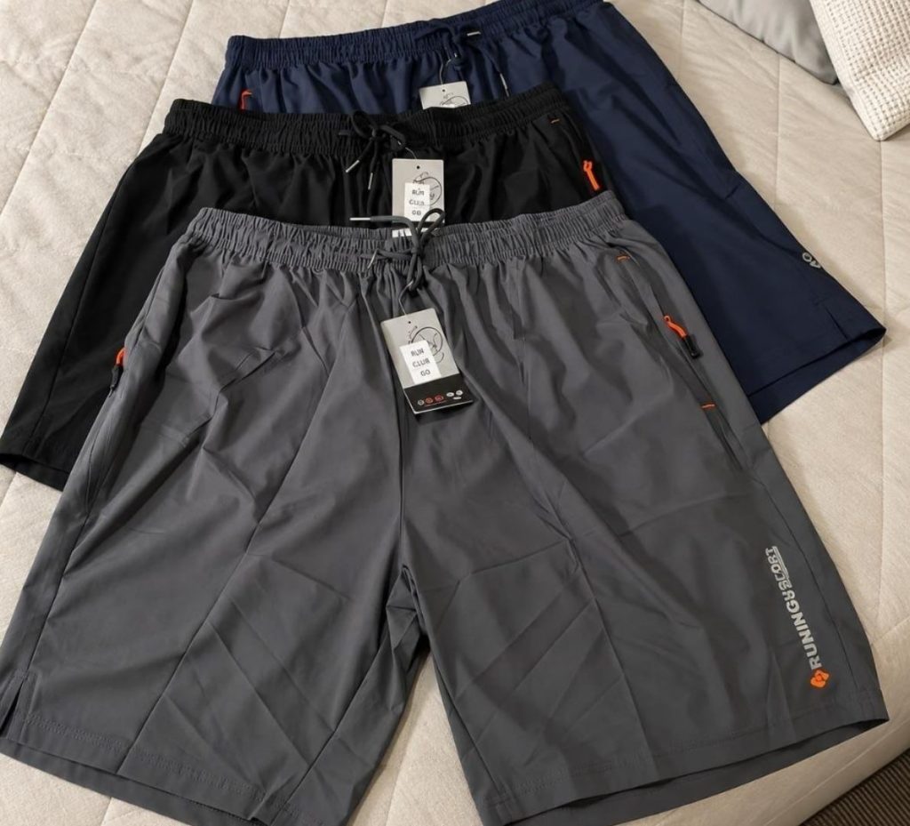 PARTIU ROLE COM  KIT 3 SHORTS ESPORTIVOS PLUS SIZE