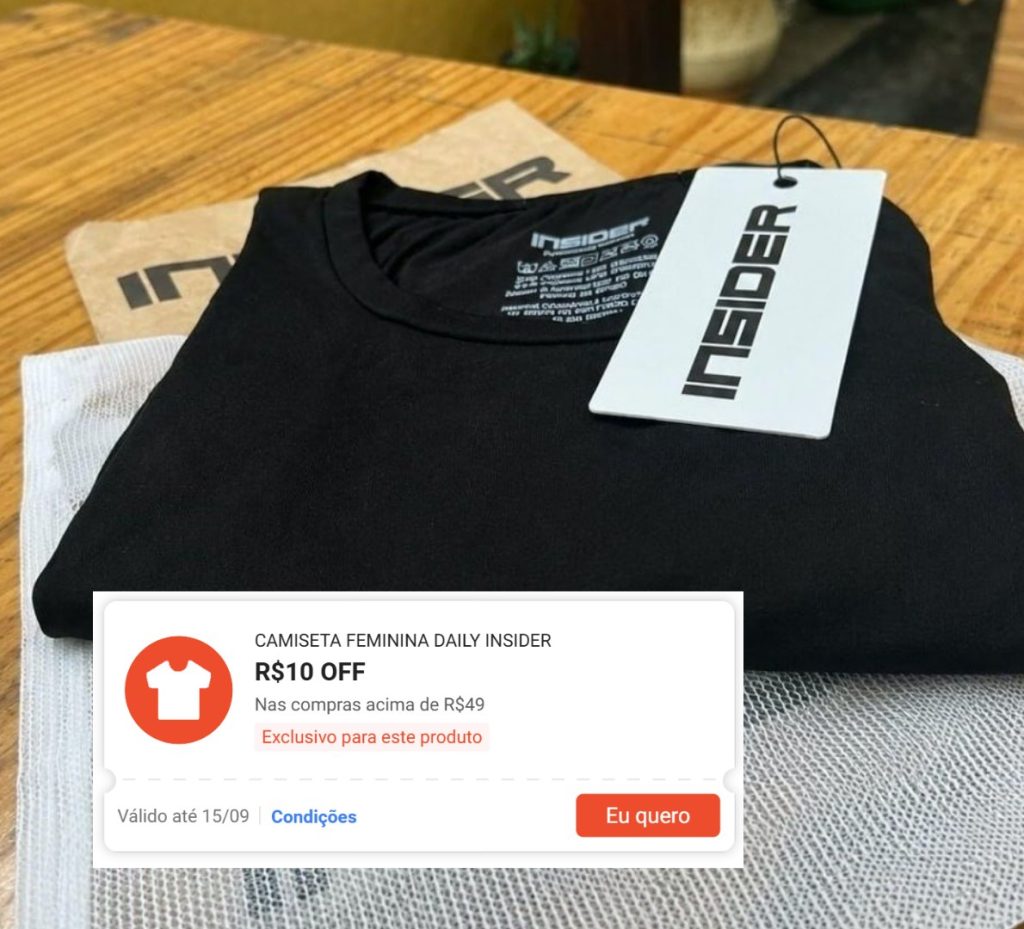 CAMISETA QUE DÁ ESTILO, ATÉ PRA IR NO MERCADO!