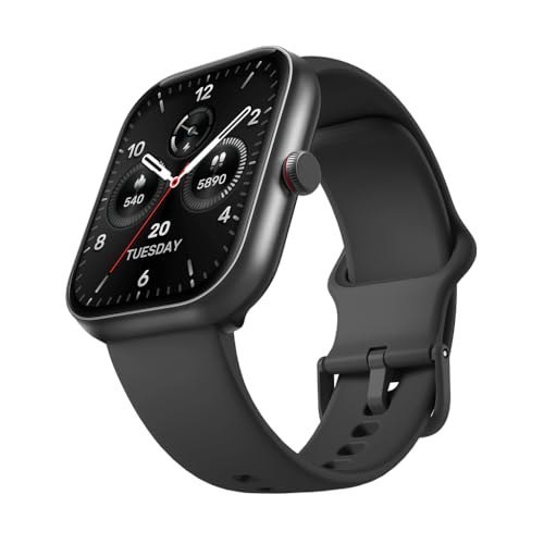 Bettdow SmartWatch, relogio smartwatch com 1.91" Ecrã tátil e AI, à prova d'água IP68, relogio feminino e masculino com 100+ Modos Esportivos Faz e Recebe Ligações(preto)
