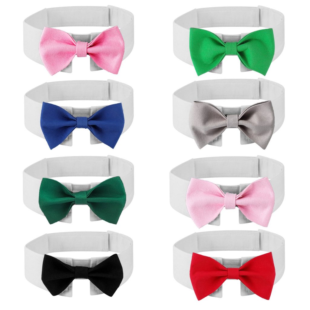 Gravata Borboleta Ajustável para Cães e Gatos, Acessório Formal para Casamento, Feriados e Festas – Atacado de Roupas e Acessórios para Pets