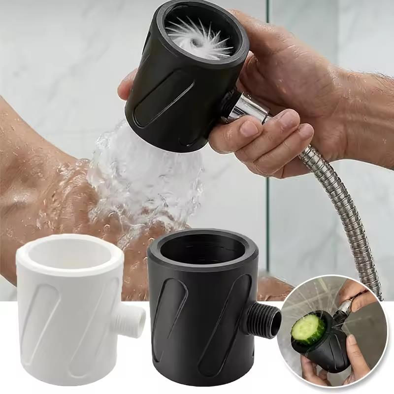 Ducha de Alta Pressão Multifuncional 2 em 1 para Homens, com Jato Potente para Limpeza Completa e Massagem, e Ferramenta para Lavar Patas de Cães e Gatos