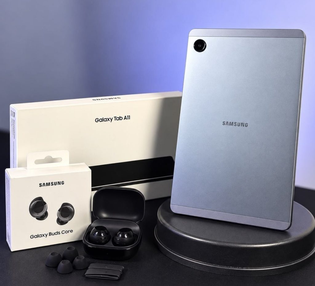 Tablet Samsung Galaxy Tab A11 + Fone Samsung Galaxy Buds Core