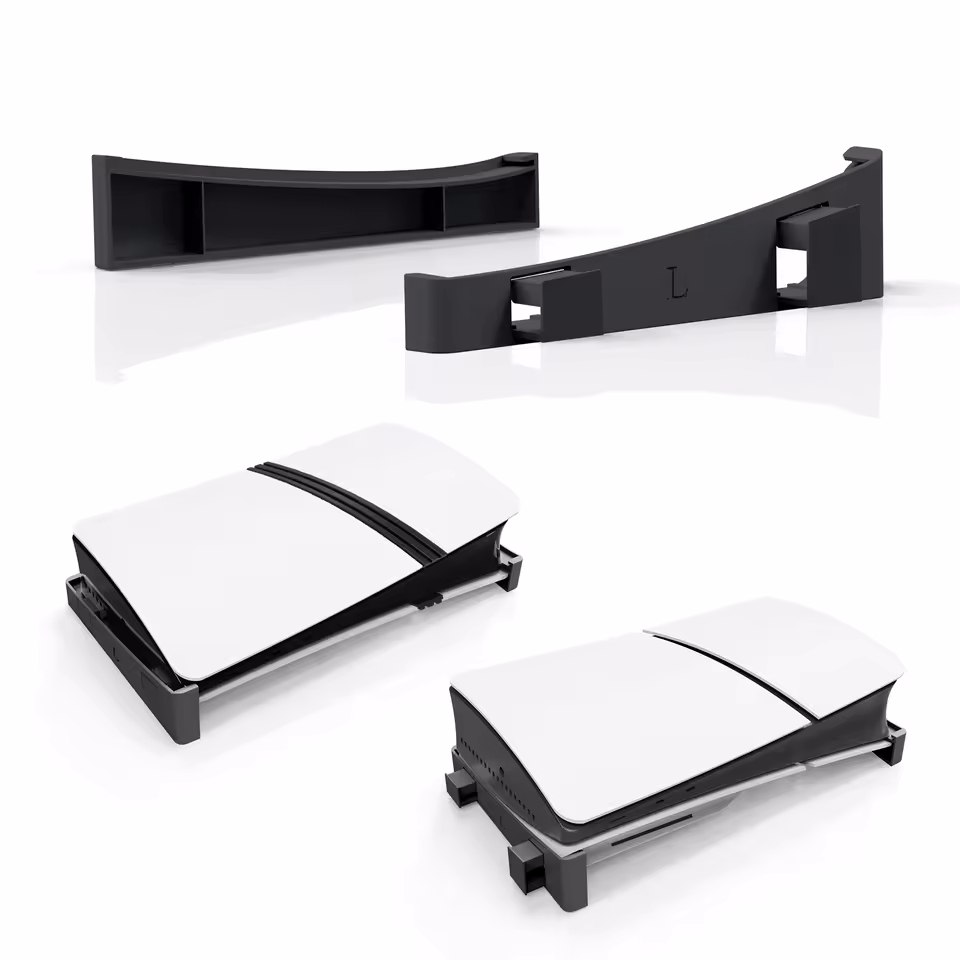 Suporte de jogo para sony ps5 slim/pro console playstation play station suporte horizontal base berço kit acessórios para jogos
