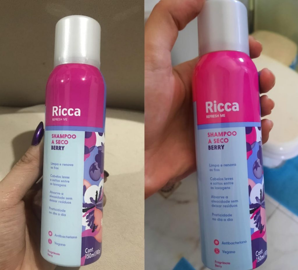 Ricca Shampoo Seco Berry 150ml