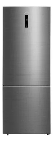 Geladeira Midea Mdrb593fgd463 Inverse Inox 416l Bivolt Inox Bivolt