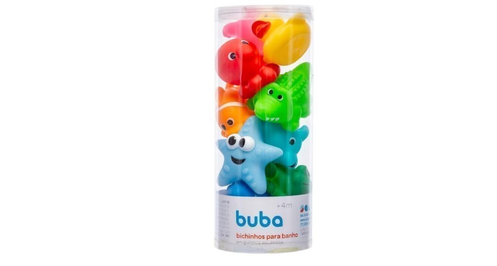 Buba, Bichinhos Para Banho Amiguinhos Aquaticos - 10 Un
