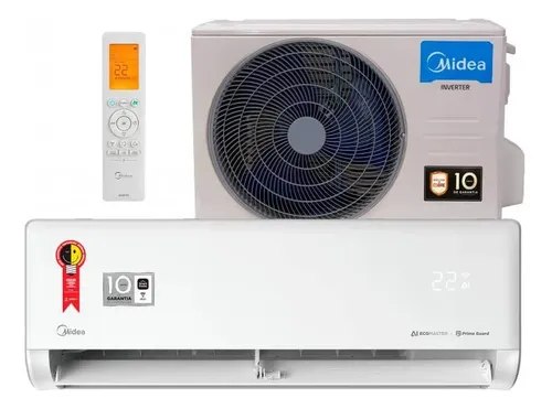 Ar Cond Split Inverter Midea Ia Ecomaster 12k Btus Frio 220v Branco 220v