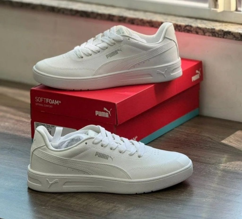Tênis Puma Court Classic Clean (3 cores)
