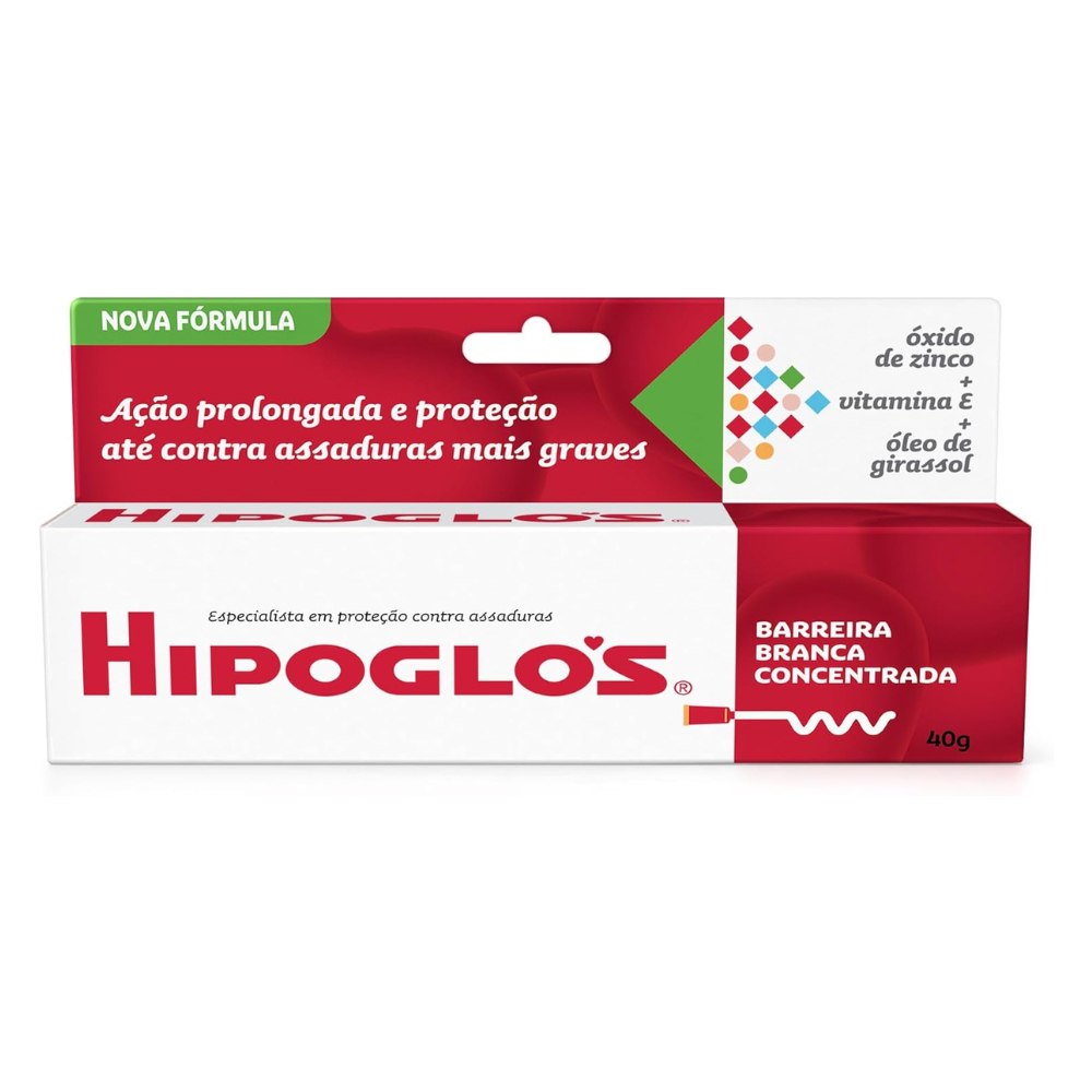 Hipoglós Pomada Assadura 40g | Proteção Contra Assaduras Graves