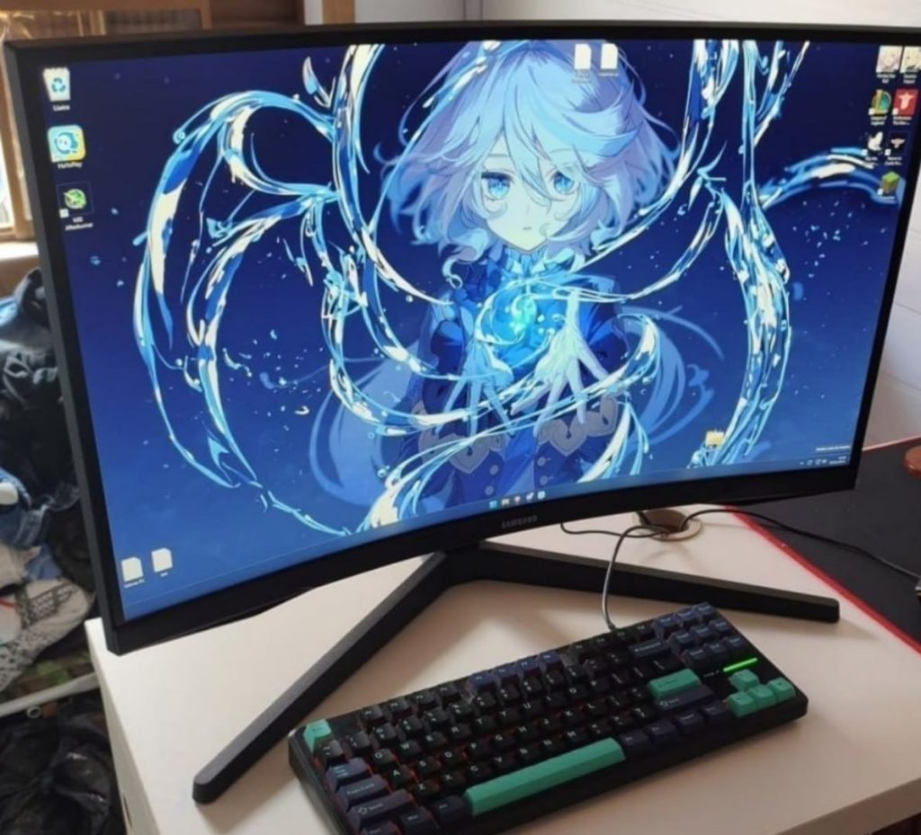 Monitor Gamer Samsung Odyssey G5 27, QHD, 165Hz