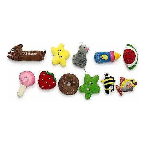 5 Brinquedos De Pelúcia Pet Com Apito Cachorros Cães E Gatos Diversas Diversos Oferta