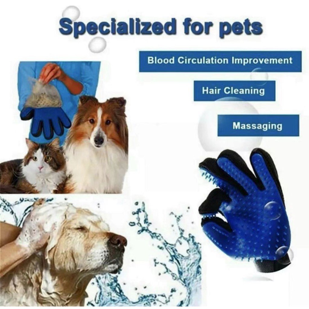 Luva Escova Nano Magnética Tira Pelos Dos Pets Cães E Gatos Oferta/Luva Escova Tira Pelos E Faz Massagem Para Dar Banho em Cães Cachorros e Gatos Pronta Entrega