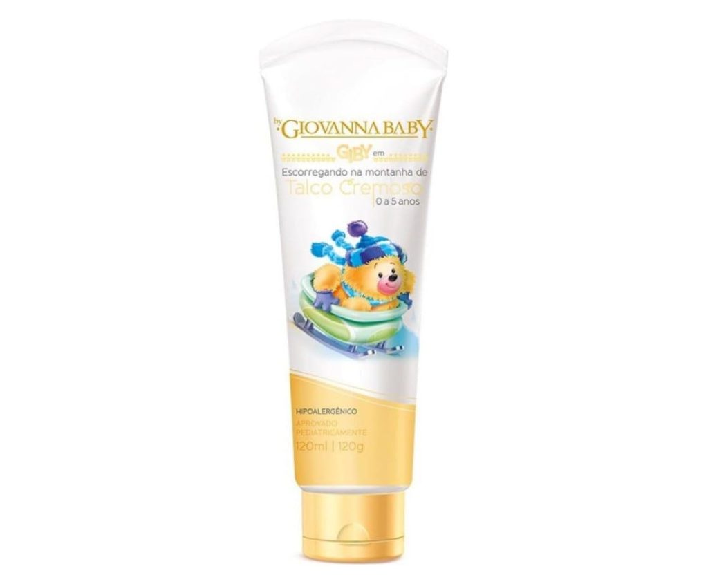 Talco Cremoso Giovanna Baby Giby 120g