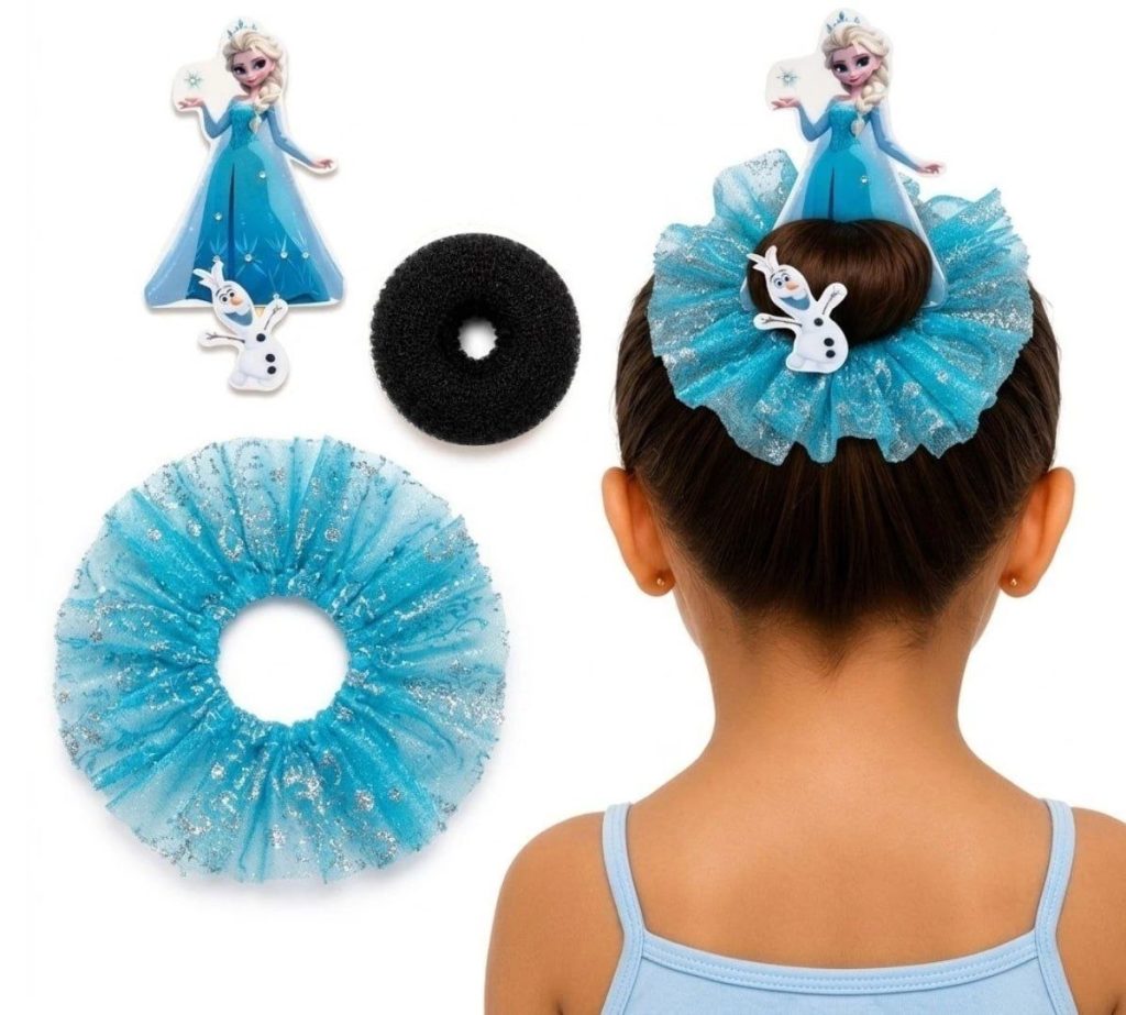 Kit Cabelo Maluco Infantil Frozen