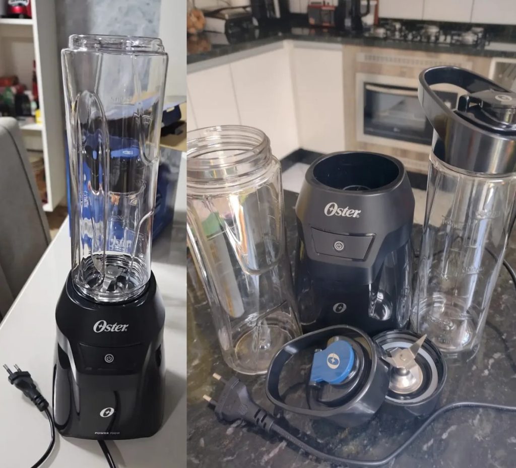 Liquidificador Portátil OBLD700-220 Power Blender 2 Jarras Oster 220V