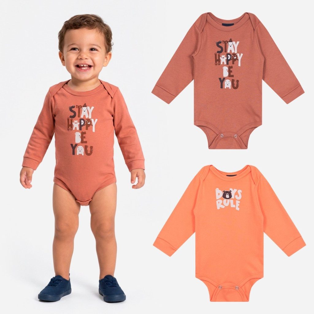 UP KIDS: 2 BODIES POR MENOS DE R$ 40!