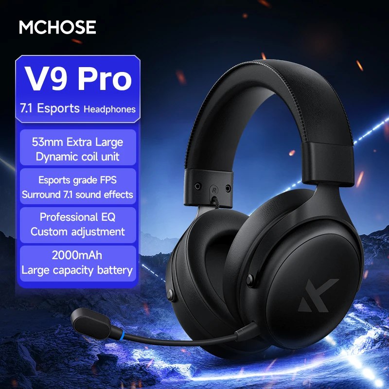 Headset sem Fio Mchose V9 Pro