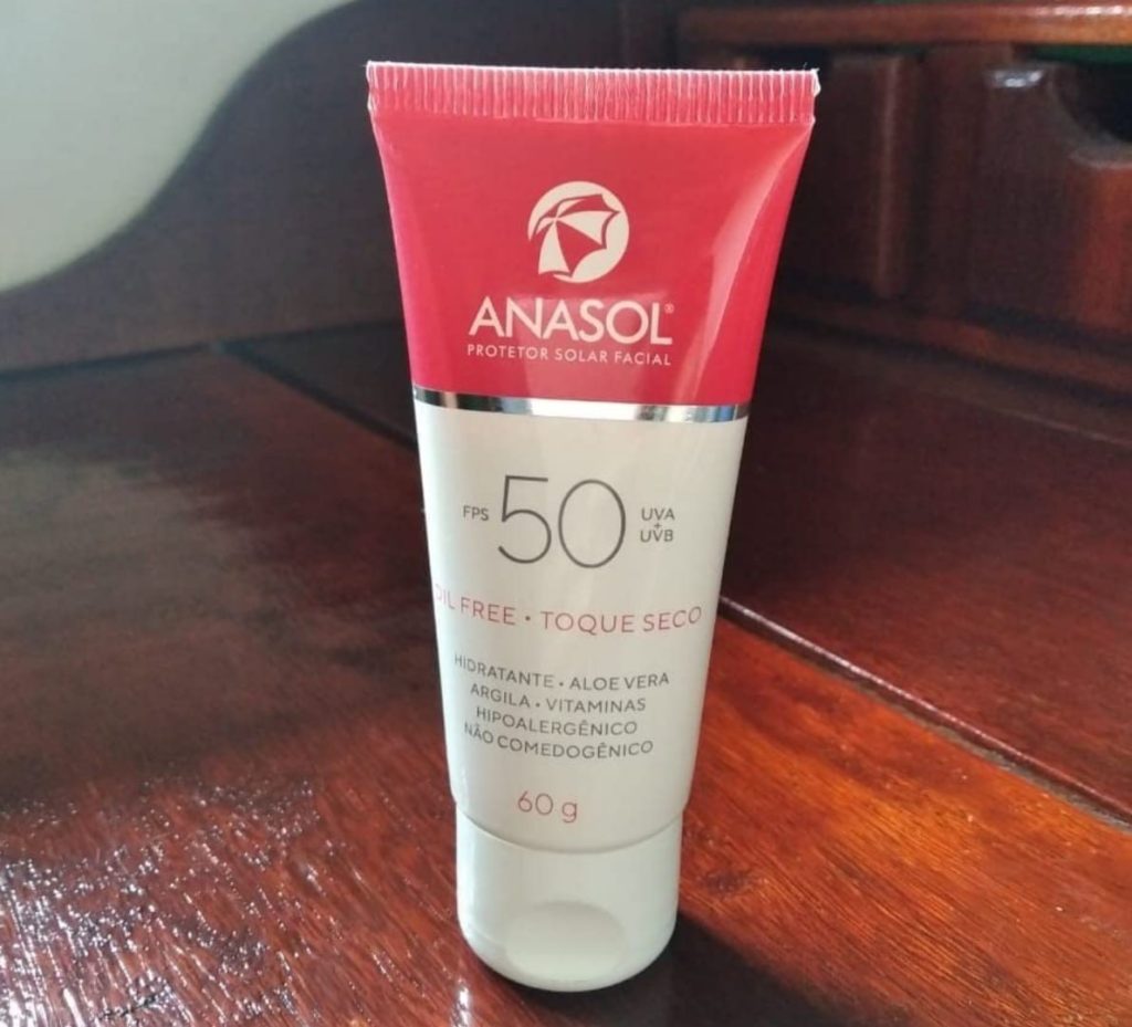 Anasol Protetor Solar Facial FPS 50 60g