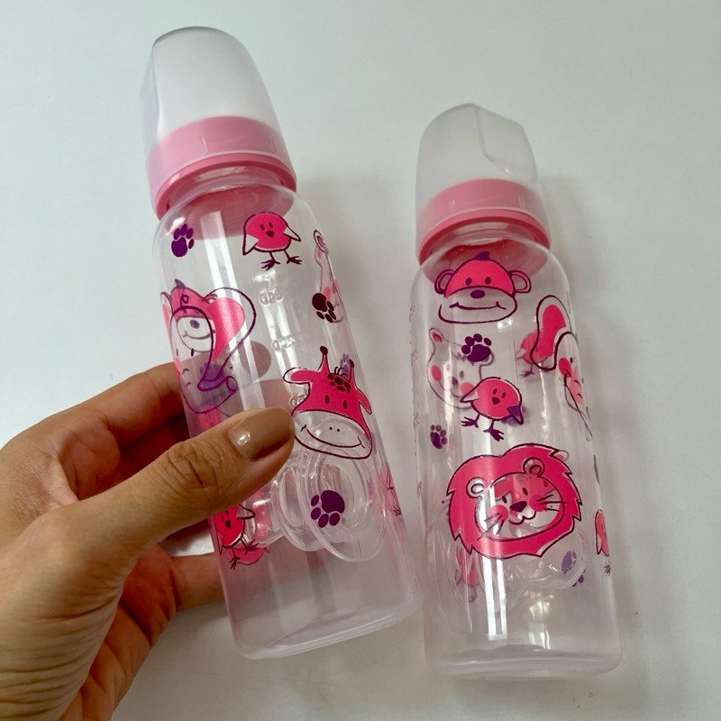 Kit mamadeira barato 240ml com 2 unidades bico ortodôntico