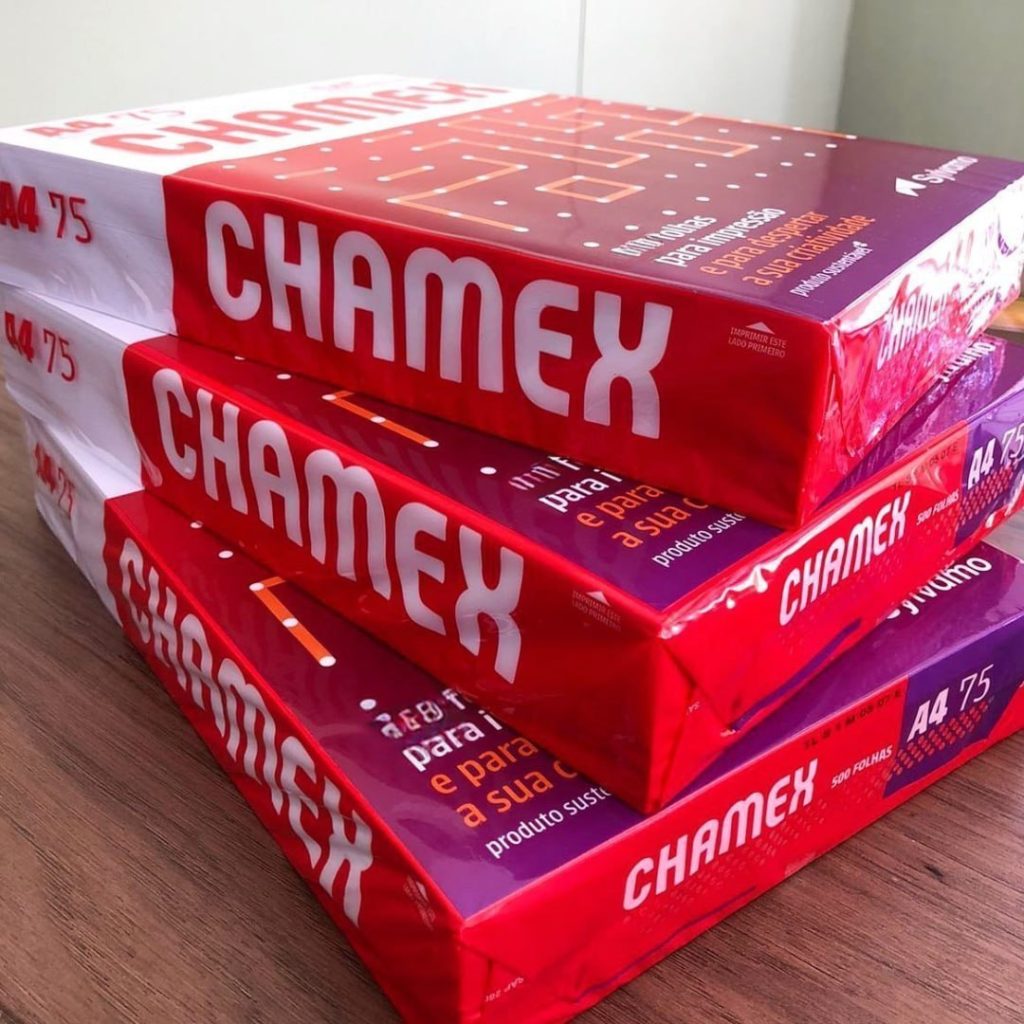 Papel Sulfite, Chamex A4, Pacote De 300 Folhas