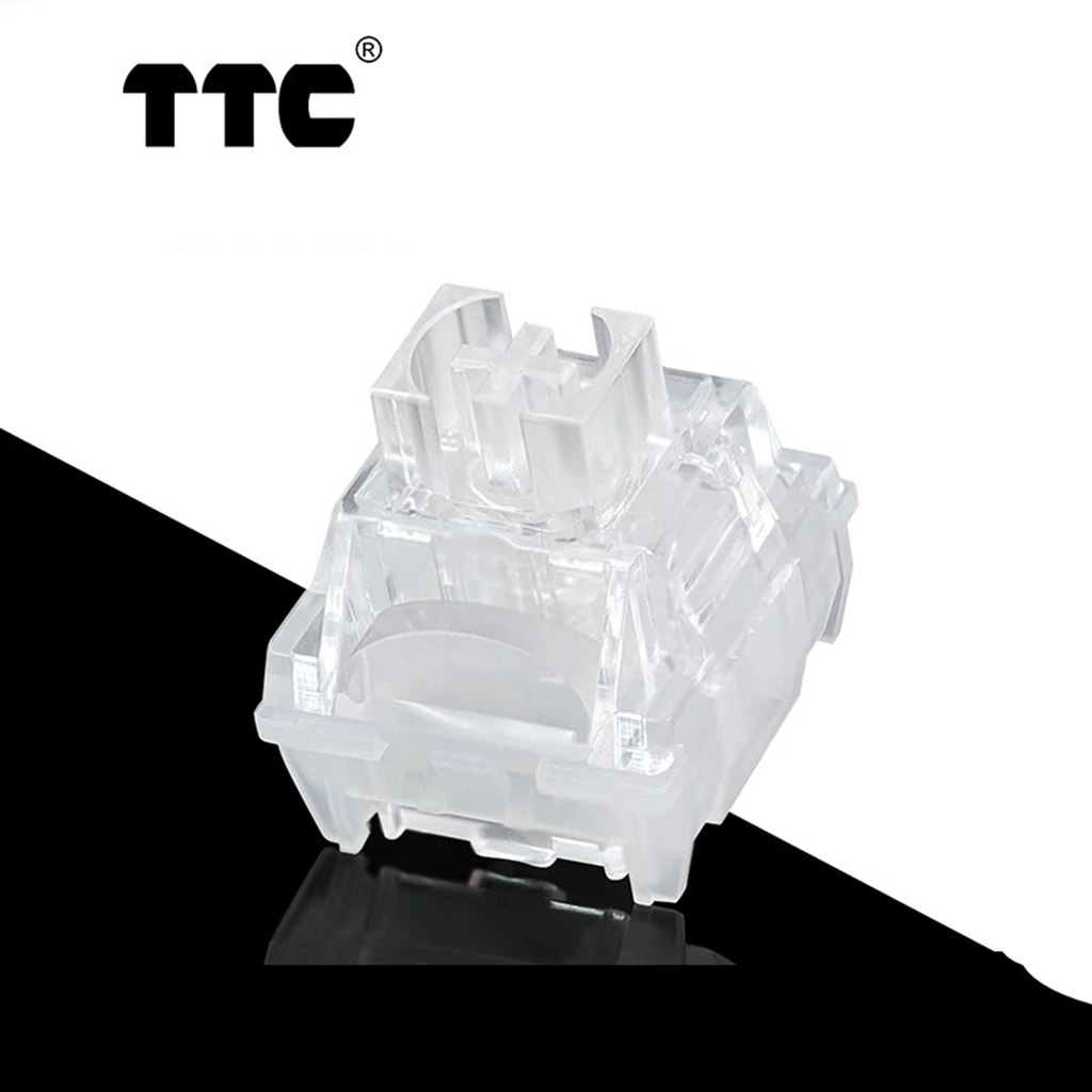 Ttc congelado v2 interruptor silencioso linear 3 pinos 39g interruptores de jogos teclado mecânico rgb teclado mudo interruptor aura f75 ajazz ak820