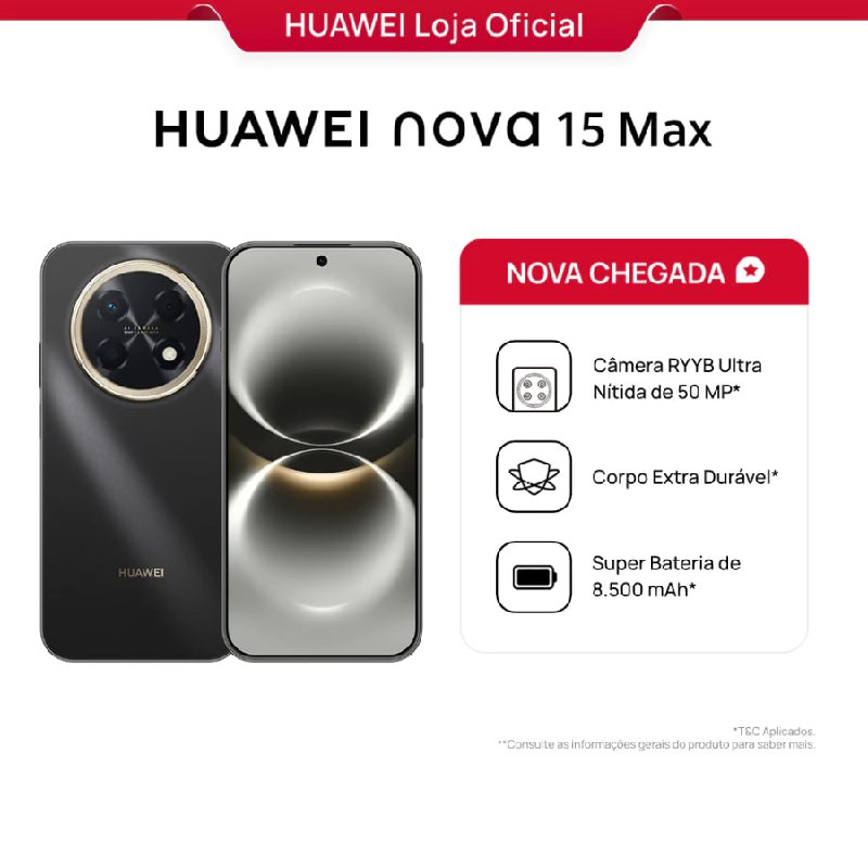 HUAWEI nova 15 Max | 8GB+256GB | 8.500 mAh
