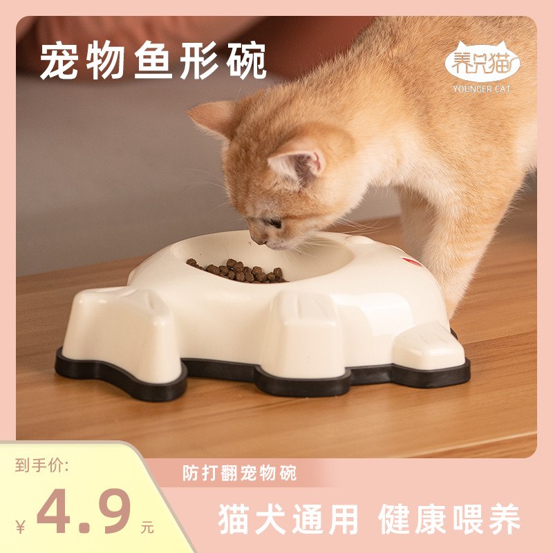 Tigela de comida para gatos Tigela de comida para gatos Tigela para cães cães única cães de pelú