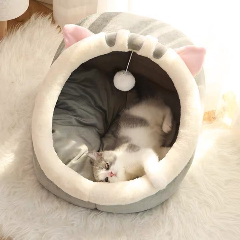 Casas para Gatos e Cães Adequadas para Todas as Estações, Ninho para Gatos, Casa para Gatos, Casa para Cães, Vila para A