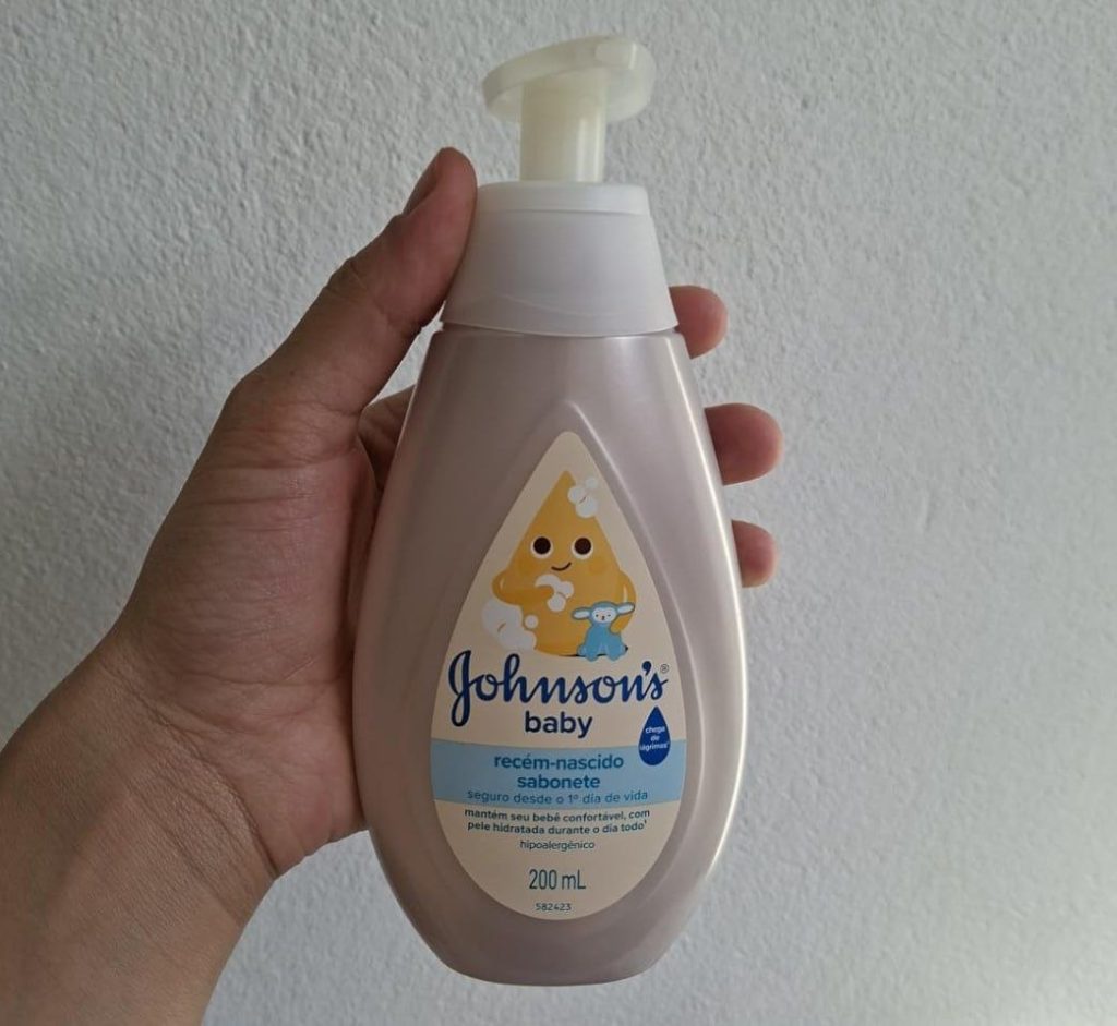 Sabonete Líquido Recém-Nascido Johnson's 200ml