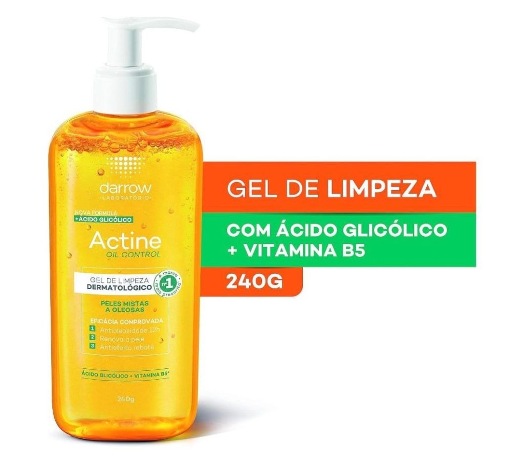 Darrow Actine Oil Control Gel De Limpeza 240g