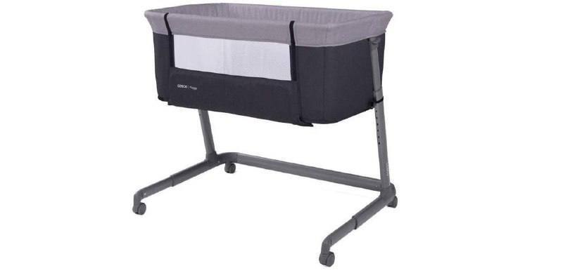 Cosco Kids, Berço Co-bed Pluggy, 0 a 9kg, Cinza Escuro