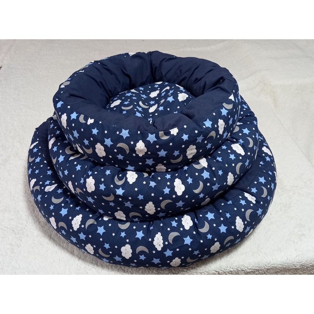 Cama Redonda Pet Cães Gatos/ Caminha Pet Redonda  Cães Gatos/ Com Zíper e Base impermeável