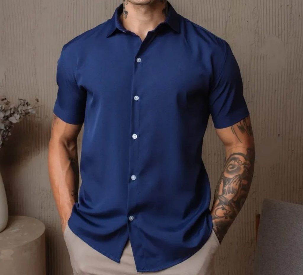 CAMISA SOCIAL QUE ATÉ O TERNO FICA COM INVEJA!
