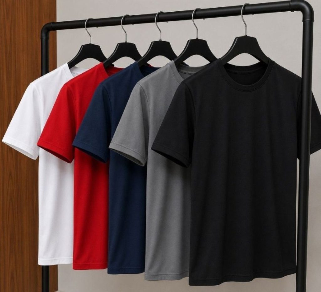 Kit 5 Camisetas Masculinas