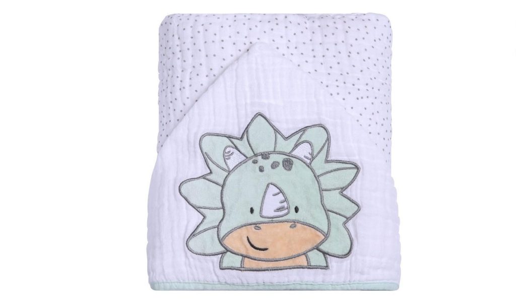 Papi Textil Toalha De Banho Soft Papi Friends C/Capuz Bord. 90Cm X 75Cm Contem 01 Un
