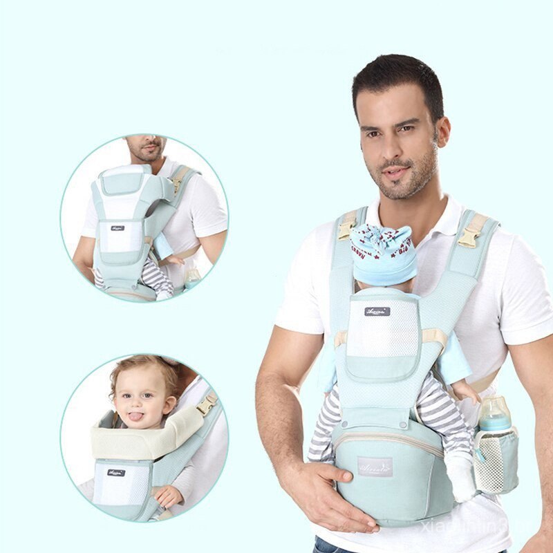 Mochila Canguru Original Ergonômica para Bebê Carrinho de Bebê Estilo Canguru