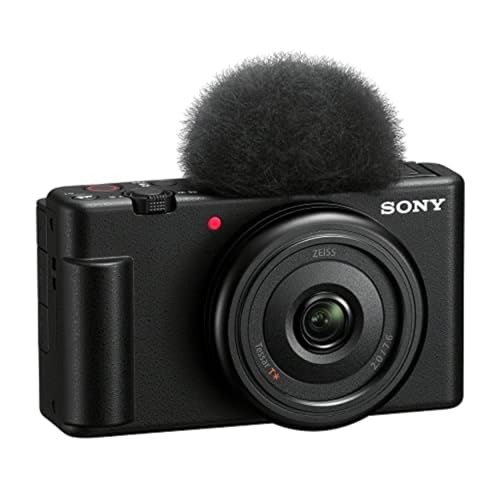 Sony Câmera Vlog ZV-1F para criadores de conteúdo e vloggers preta