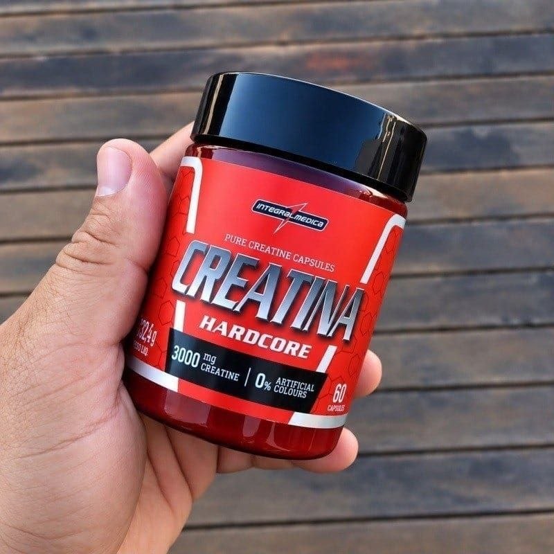 Integralmedica Creatina Hardcore 60 Cápsulas Pura Monohidratada
