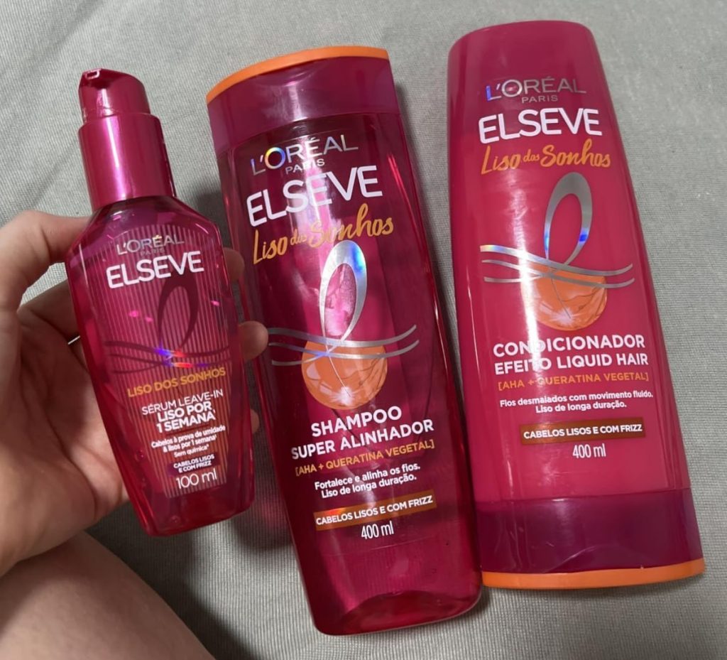 L'ORÉAL PARIS ELSEVE LISO DOS GELADAAAAA PRA REFRESCAR