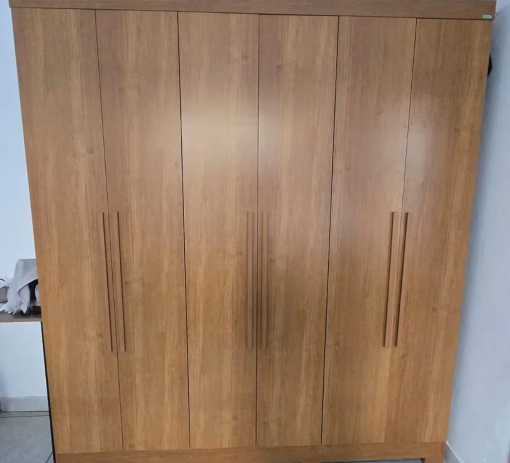 Guarda-roupa Casal 6 Portas 2 Gavetas França