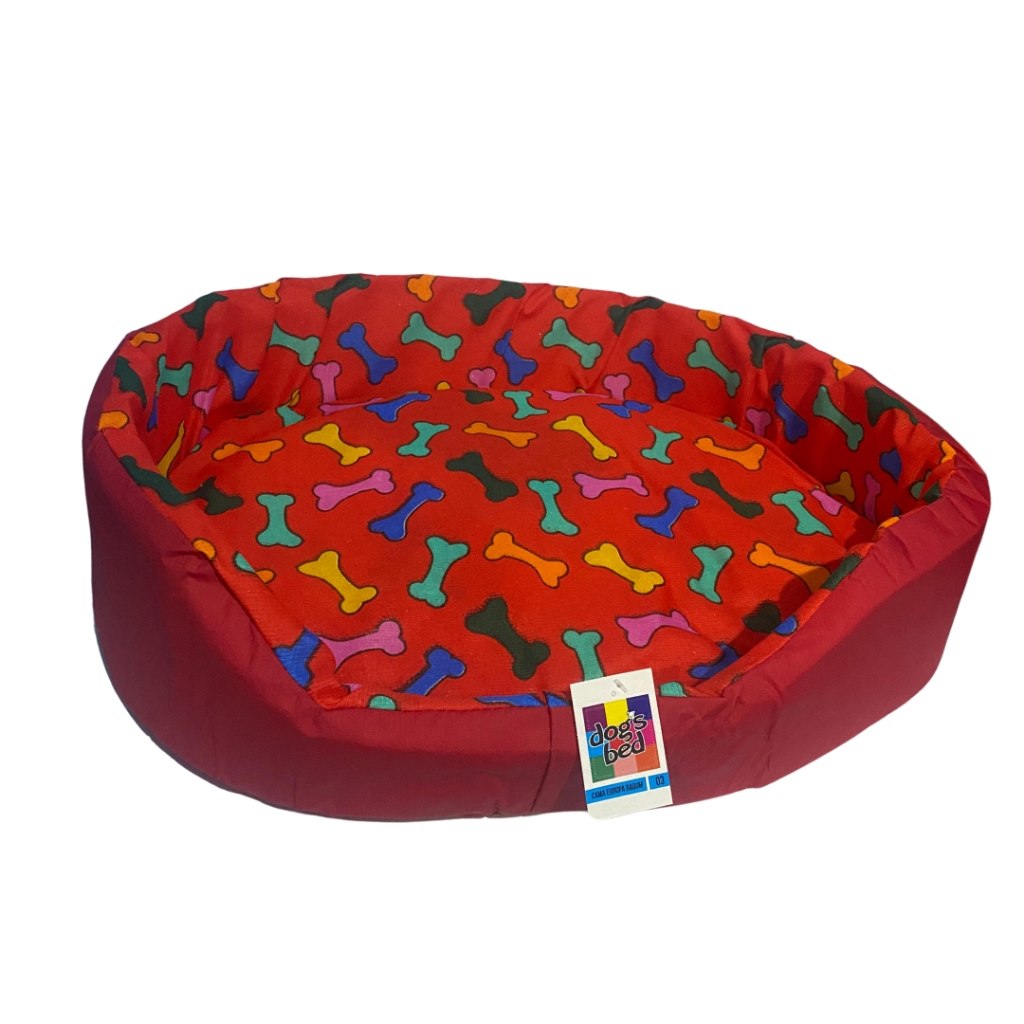 Cama Pet Cachorro,Gatos e Cães, Europa Bagun - Cães e Gatos (M - 50 x 36 cm)