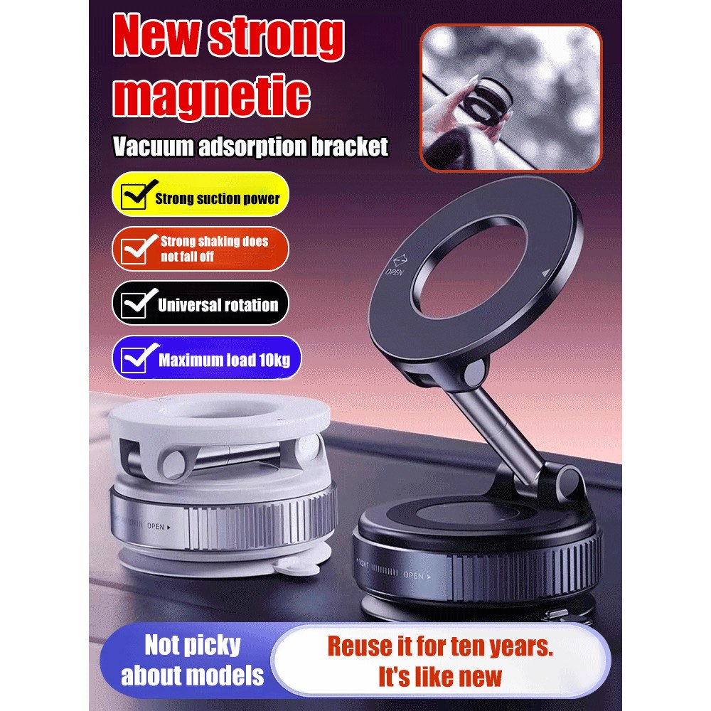 【Uso Universal】Suporte Magnético Veicular Para Celular 360°/Suporte Magnético/Carro/Painel