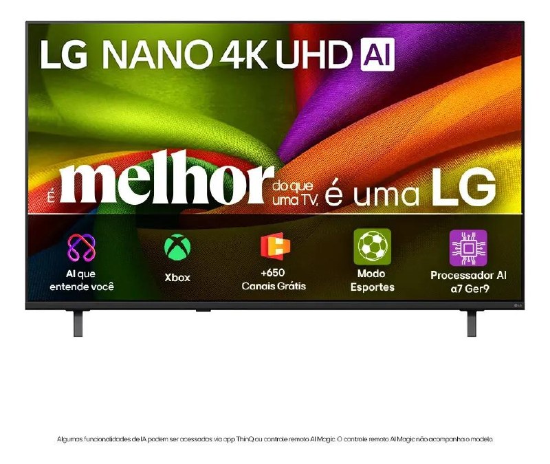 Smart TV LG NanoCell 50" 4K UHD AI 2026