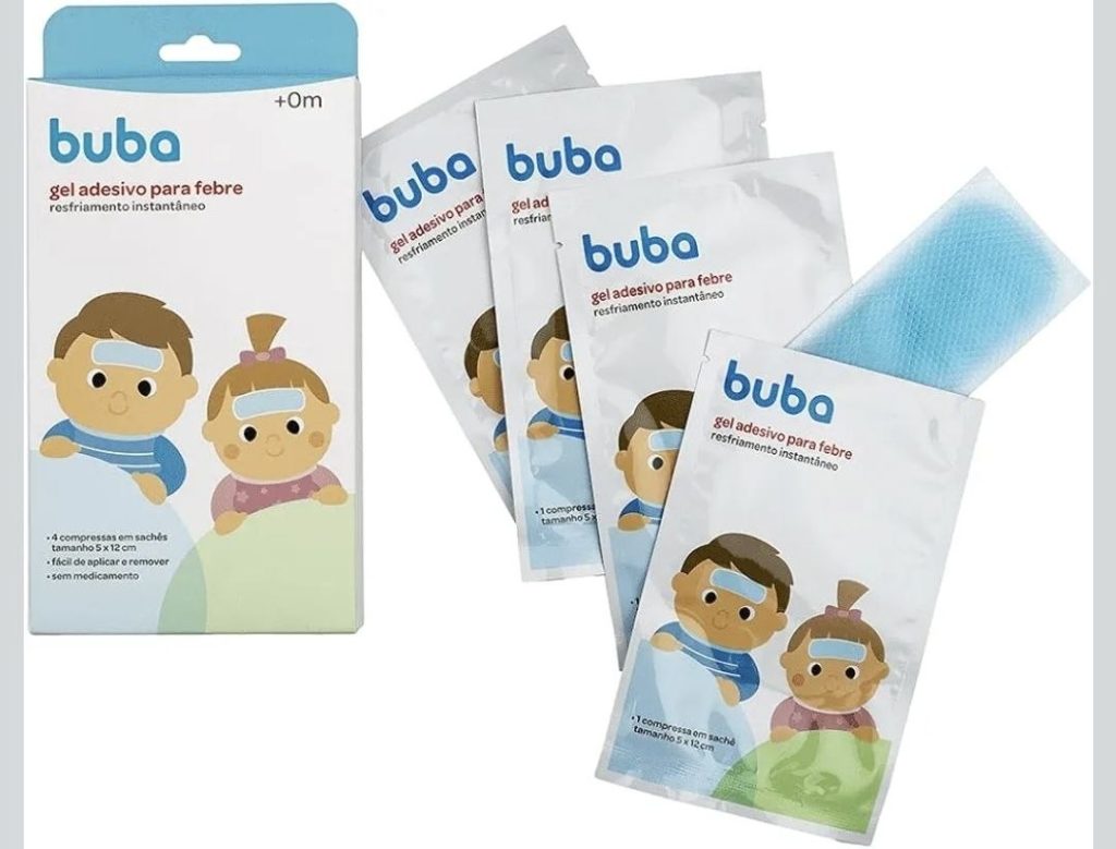 Gel Para Aliviar a Febre Buba