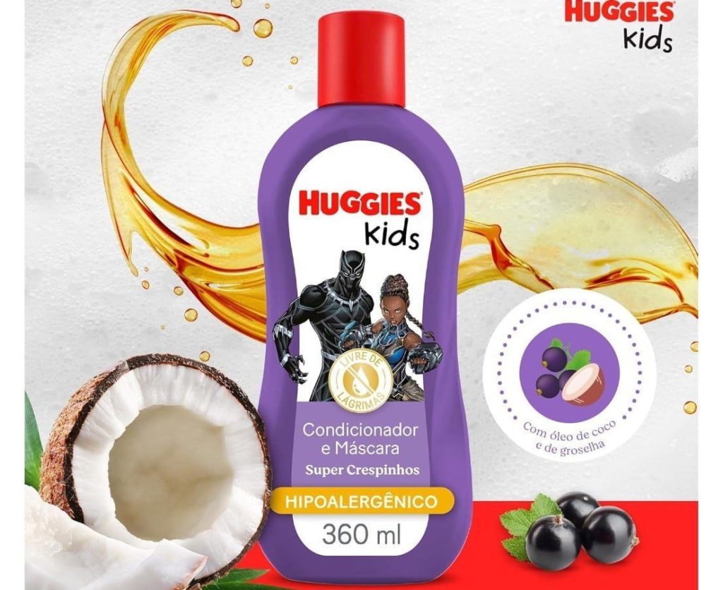 Condicionador Huggies Kids Super Crespinhos 360ml