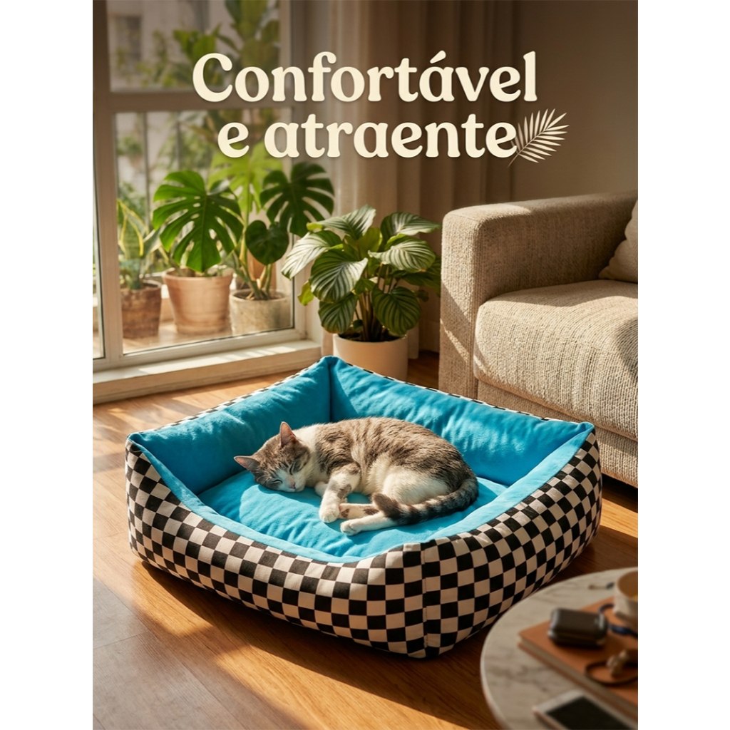 Cama/Casinha Quente para Cães e Gatos, Abrigo para Cães (Pequenos, Médios e Grandes) e Gatos