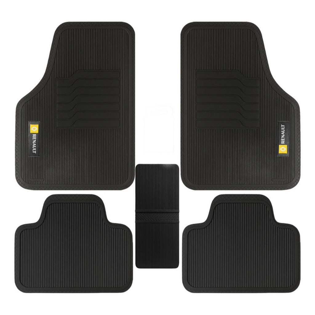 Tapete Automotivo Carro 5 Pecas Para Renault Clio Logan Sandero Duster