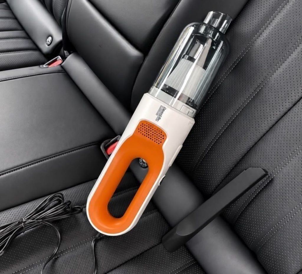 Aspirador De Pó Automotivo Portátil Seedon 180w Laranja 12v