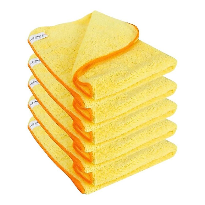 Kit 5 Panos De Microfibra Para Limpeza Autoamerica 40x60