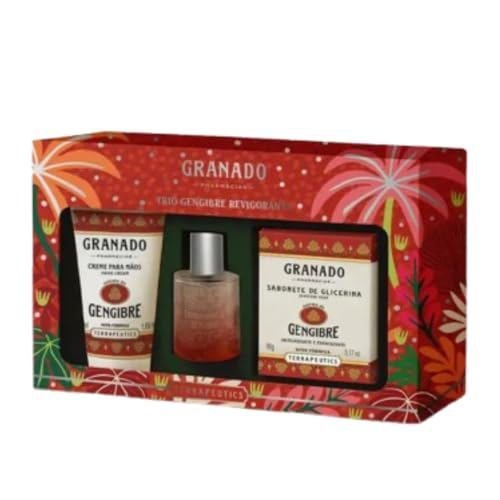 O KIT TODO* Granado Kit, Terrapeutics, Trio Gengibre Revigorante